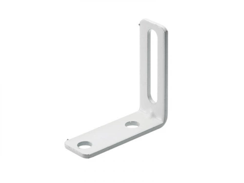 1 Équerre Réglable Acier Brut Hettich, L.55 Mm