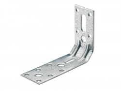 Équerre de renfort en acier zingué, HETTICH, l.100 mm