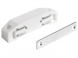 Lot De 2 Aimants Magnétiques Plastique Hettich, L.17.3 X L.75.0 Mm