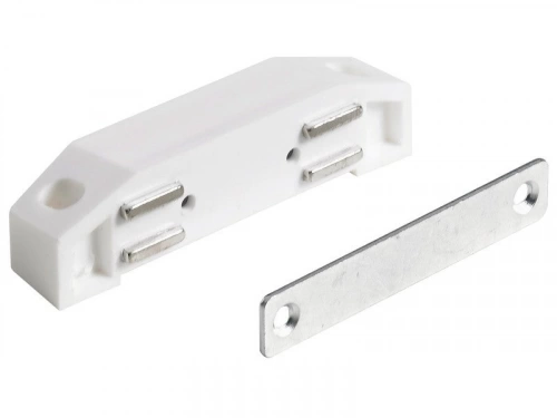 Lot De 2 Aimants Magnétiques Plastique Hettich, L.17.3 X L.75.0 Mm
