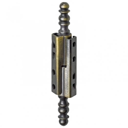 Lot de 2 paumelles acier pour meuble HETTICH, L.40 x l.10 mm