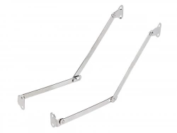 Lot De 2 Compas D'Abattant Pour Porte De Meuble Hettich, L.250 Mm