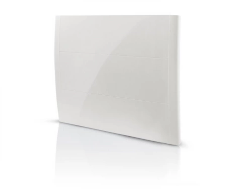 Radiateur electrique a inertie fonte 1000 W HJM Spring II horizontal blanc