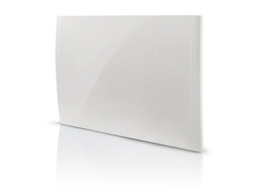 Radiateur electrique a inertie fonte 1500 W HJM Spring II horizontal blanc