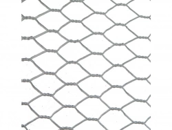 Grillage Pour Animaux Triple Torsion Gris, H.0.5 X L.10 M, Maille H.13 X L.13 Mm