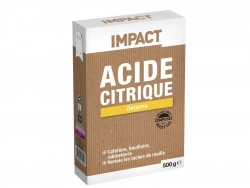 Acide citrique poudre salle de bains / cuisine, IMPACT, 500 g