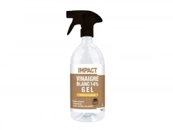 Vinaigre blanc ménager en gel multisurface IMPACT 14° 1 l