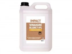 Vinaigre blanc ménager liquide multisurface IMPACT 14% 5L