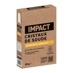 Cristaux de soude en poudre IMPACT, écodétergent, 500g