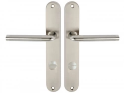 2 poignées de porte Sophie condamnation et décondamnation INSPIRE, zamak, 195 mm