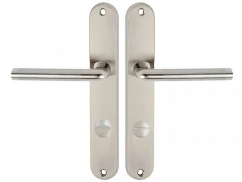 2 poignées de porte Sophie condamnation et décondamnation INSPIRE, zamak, 195 mm
