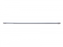 Kit de 2 barres plates 30 - 50 cm blanc mat