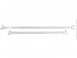 Kit Diam. 7/9 Mm Blanc Brillant 80/110 Cm Métal