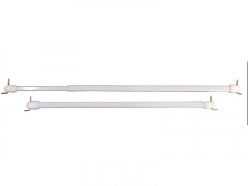 Kit Diam. 7/9 Mm Blanc Brillant 80/110 Cm Métal