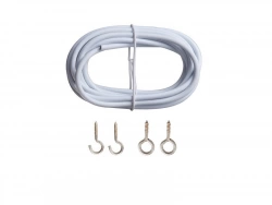 Kit Complet Câble Pour Fenêtre, Incolore / Transparent, L.2.5 M