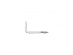 Lot De 4 Pitons Barre De Vitrage, 10 Mm Blanc Mat Inspire