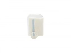 Lot De 4 Supports Autocollants Barre De Vitrage, 10 Mm Transparent Brut Inspire