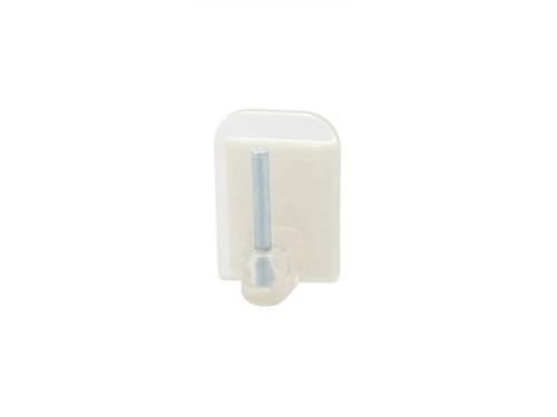 Lot De 4 Supports Autocollants Barre De Vitrage, 10 Mm Transparent Brut Inspire