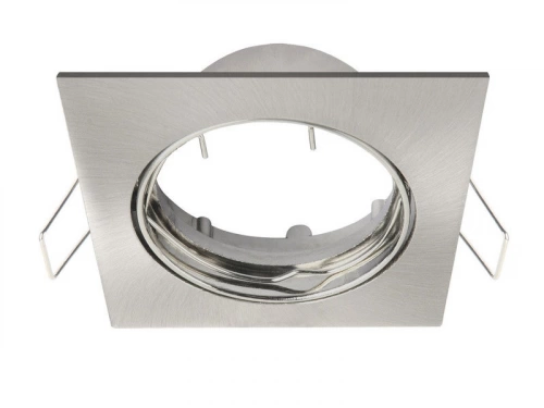 Anneau Carré Pour Spot À Encastrer Clane Orientable Sans Ampoule Inspire Acier