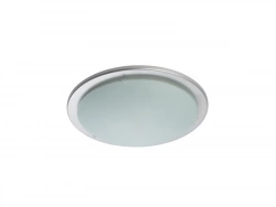 Plafonnier, City Verre Blanc Inspire Iceberg D.29 Cm