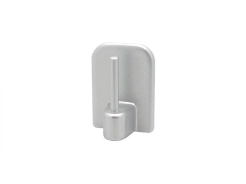 Lot De 4 Supports Autocollants Barre De Vitrage, 10 Mm Gris Mat Inspire