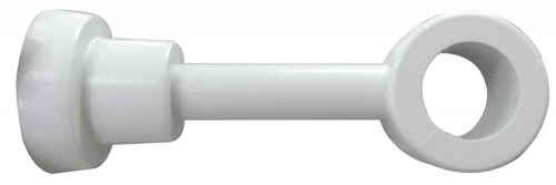 Support Extensible Tringle À Rideau, 28 Mm Blanc Satiné Inspire