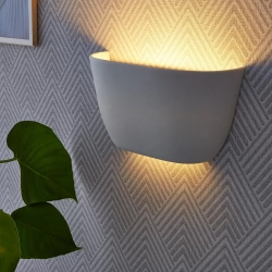 Applique 1x e27, classique céramique blanc INSPIRE Vasco