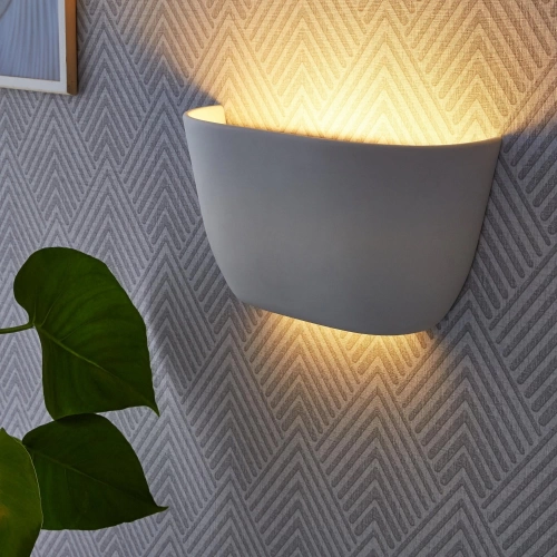 Applique 1x e27, classique céramique blanc INSPIRE Vasco