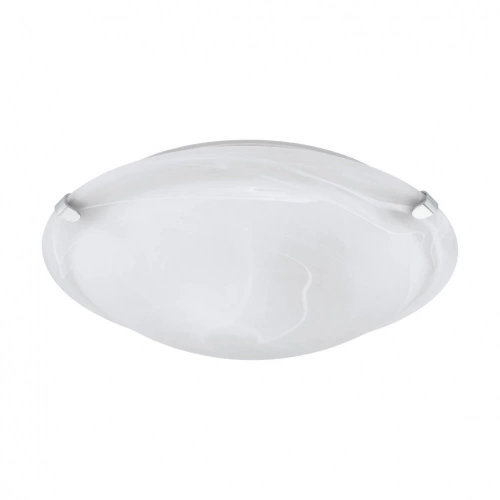 Plafonnier 1xe27, essentiel blanc INSPIRE Island D.30 cm