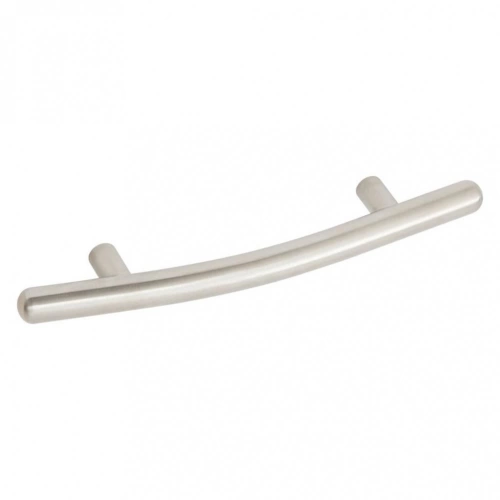 Lot de 4 poignées de meuble INSPIRE Delinia argent l.12 x H.32 mm