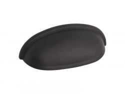 Lot De 4 Poignées De Meuble Entraxe 64 Mm Acier Verni