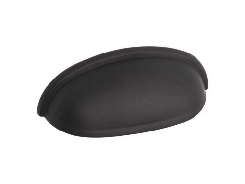 Lot De 4 Poignées De Meuble Entraxe 64 Mm Acier Verni