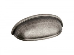 Poignée De Meuble Entraxe 64 Mm Acier Laitonné