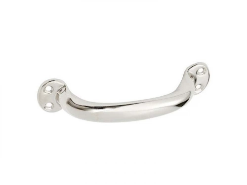 Poignée De Meuble Entraxe 140 Mm Acier Nickelé