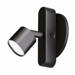 Spot patère module led noir, INSPIRE Flut