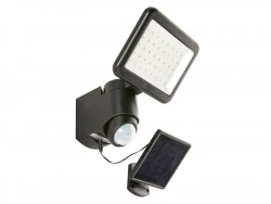 Projecteur Avec Détecteur Solaire Melo 550 Lumen Noir Inspire