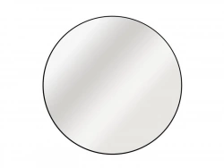 Miroir Rond Circle, Noir Diam.50 Cm