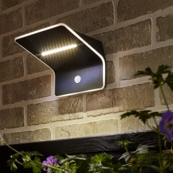 Applique solaire Kiana gris INSPIRE