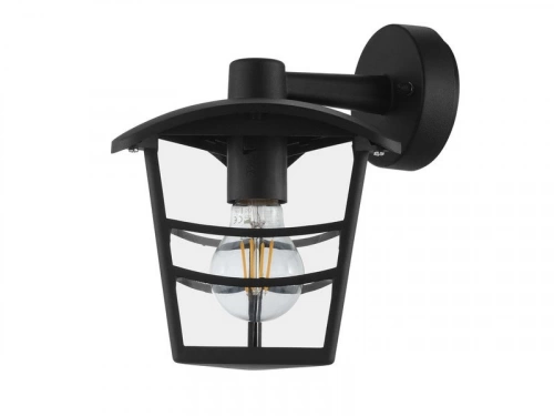 Applique Descendante Extérieure E27 Max 60W Noir Palama Inspire