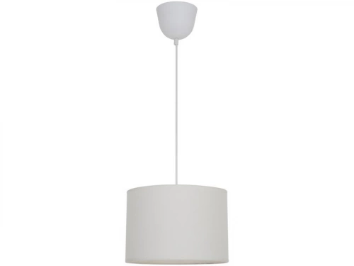 Suspension 1x e27 coton blanc INSPIRE Sitia D.28.0 cm