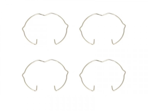 Lot de 4 ressorts anneau fixe INSPIRE acier