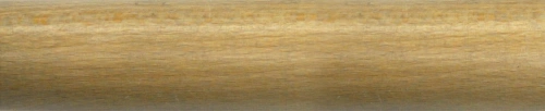 Tringle à rideau Design marron verni, diam. 28 mm 250 cm INSPIRE