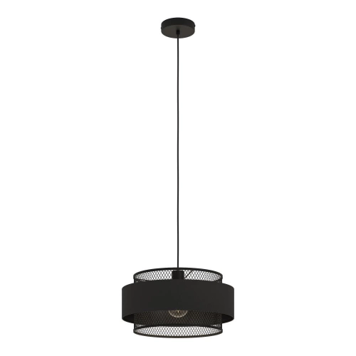 Suspension 1x e27 métal noir INSPIRE OTTOMANE D.40 cm