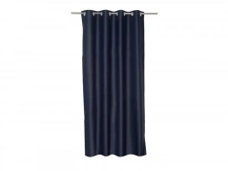 Rideau occultant, Alycia bleu encre l.140 x H.280 cm INSPIRE