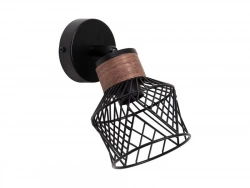 Spot, design, métal noir e27, INSPIRE Kanel