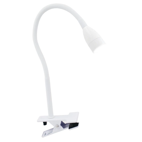 Lampe à pince, INSPIRE Gao, métal blanc