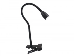 Lampe de bureau à pince Gao, INSPIRE, 420 lm, métal noir
