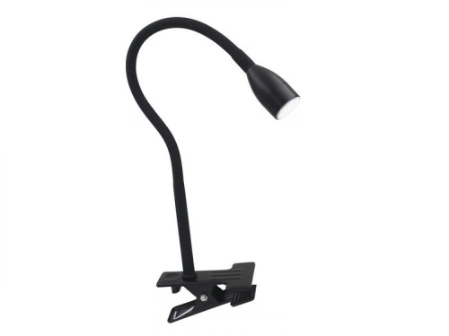 Lampe de bureau à pince Gao, INSPIRE, 420 lm, métal noir