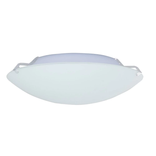 Plafonnier en verre depoli module led, INSPIRE Vicky, diam.25 cm