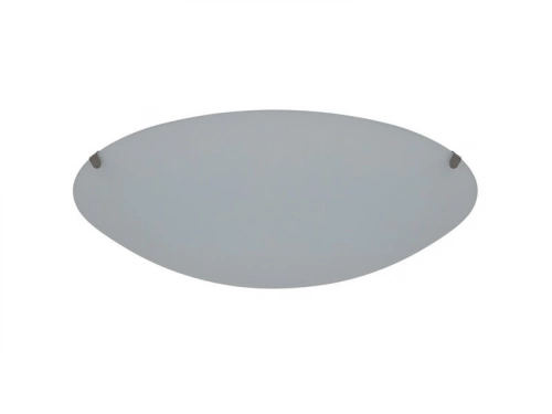 Plafonnier PLUTON, E27, diam.25 cm, verre blanc Inspire